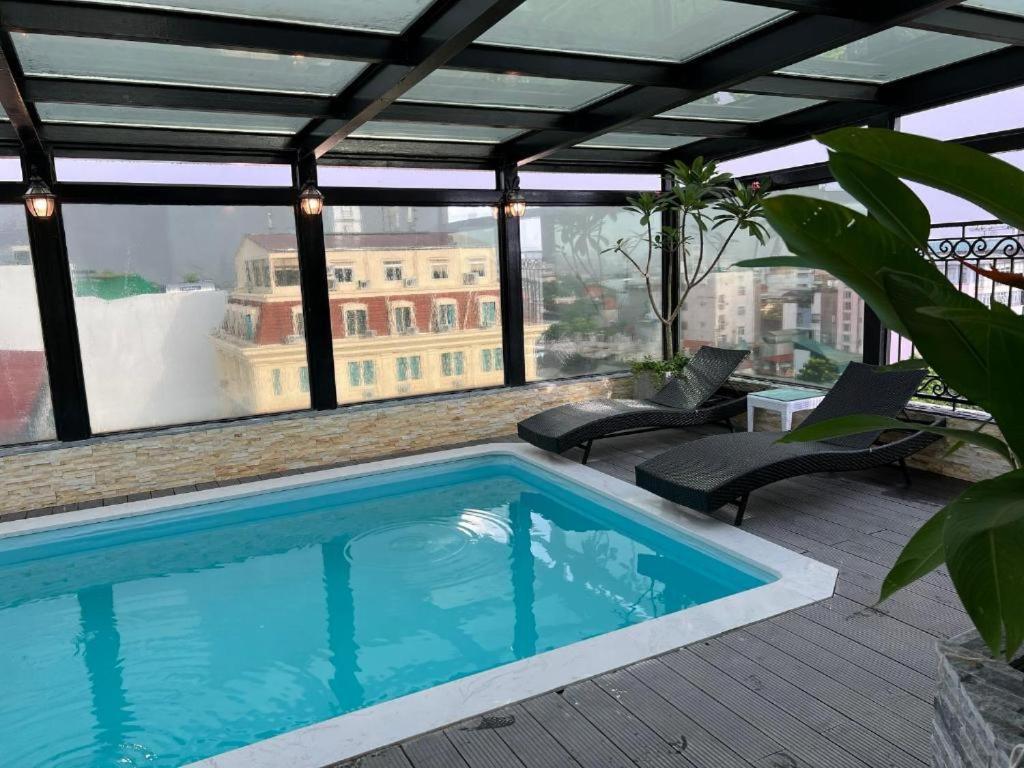 Skylark Boutique Hotel 하노이 외부 사진
